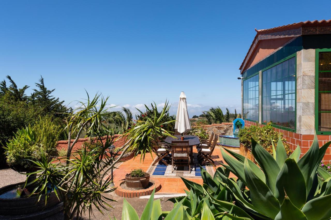 Villa Rural El Poleo D&R Con Piscina Climatizada Privada Y Solarium Pico de Viento Exterior photo
